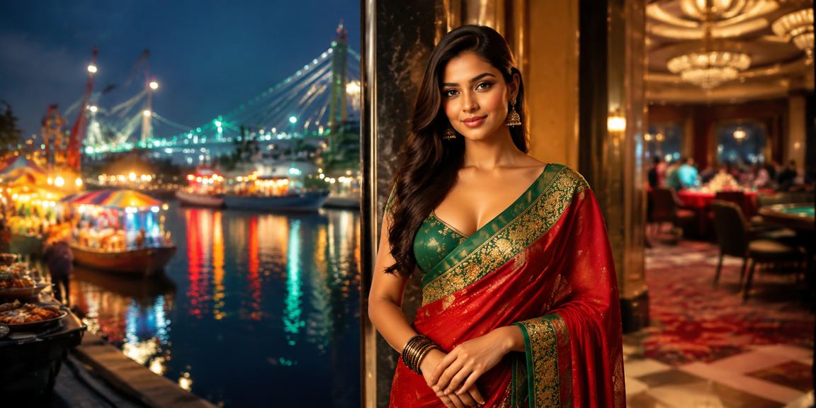 খুলনায় লাল-সবুজ থিমে স্পোর্টস বেটিং উপভোগরত ব্যবহারকারী