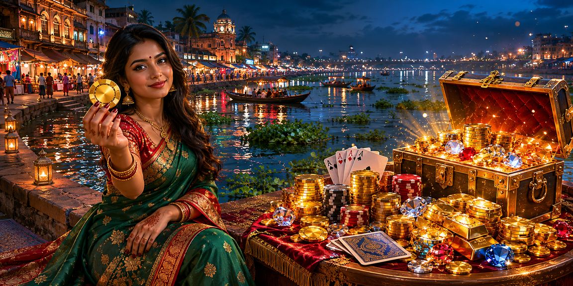 ময়মনসিংহ নাইট মার্কেটে পোকার গেম উপভোগ করছেন খেলোয়াড়